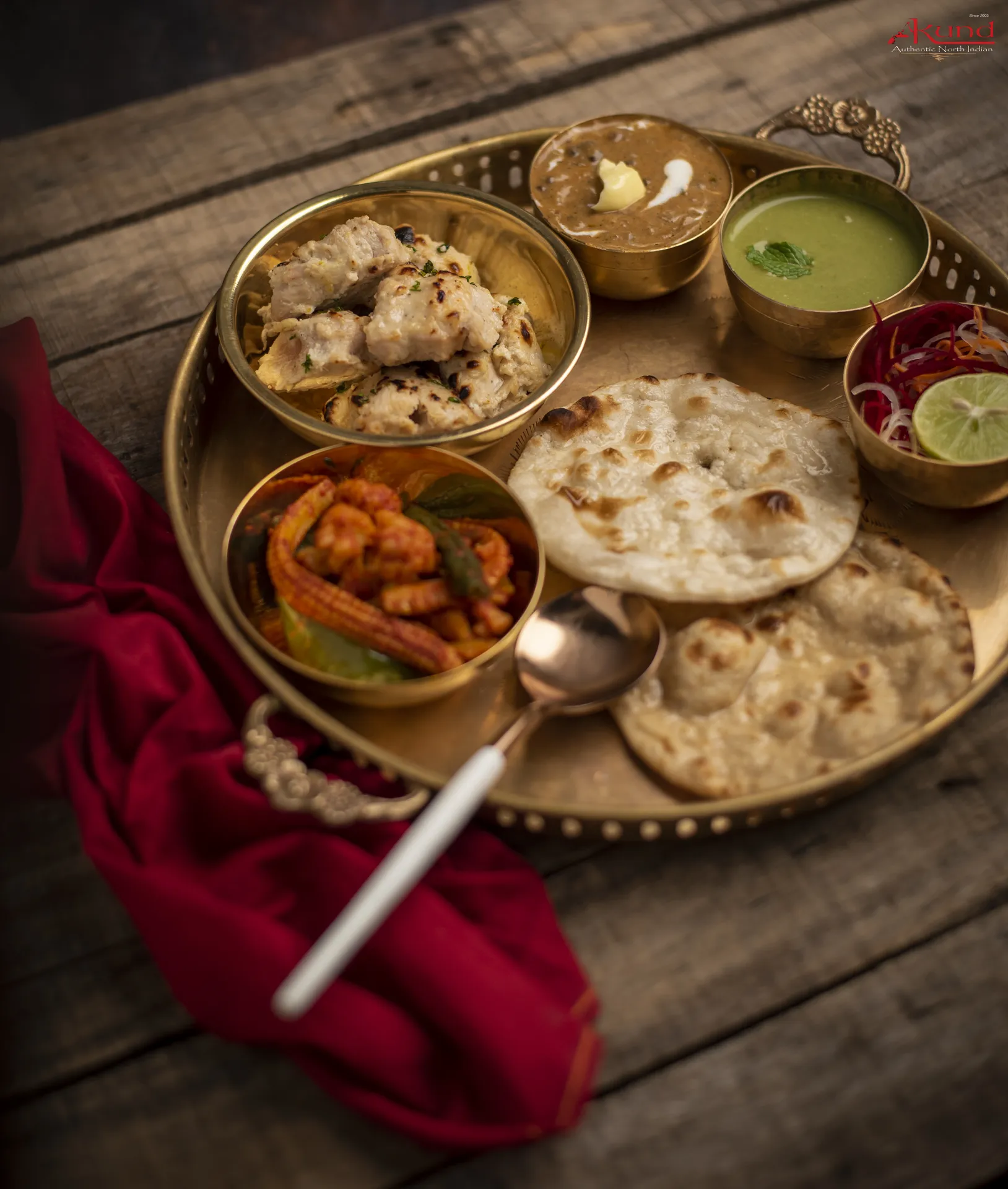 Fresh Tandoori Platters at Kund Restaurant